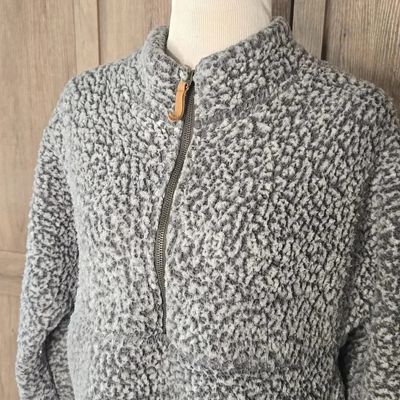 Women pullover sweater  quaterzip  pullover - Picture 3 of 9